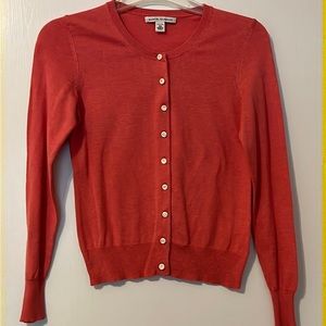 Banana Republic Petite Coral Cardigan